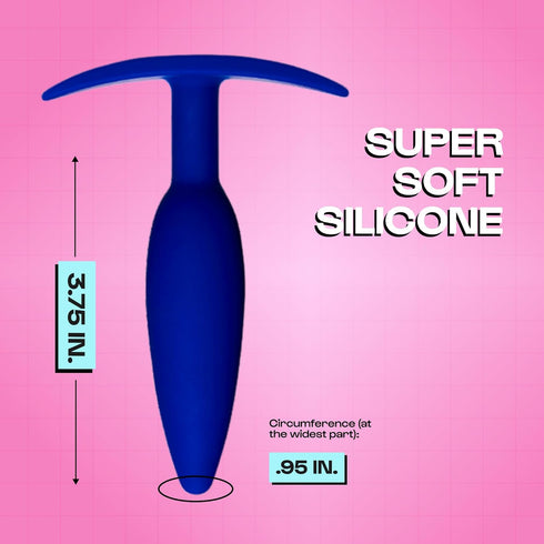 Unbound Nudge - Silicone Butt Plug for Adults, Waterproof Anal Plug Designed to Provide Unique Sensations, Easy