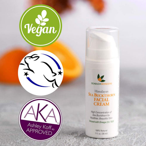 Organic Sea Buckthorn Facial Cream - 1 Ounce