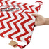 HRX Package 100% Cotton Gift Bags Drawstring, 20x16 inch, 3pcs Christmas Wrapping Sacks for Party Favor