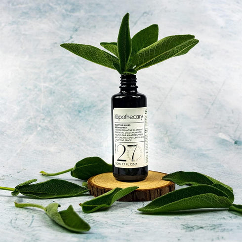 ilapothecary 1.7 oz Beat The Blues Room Spray - Essential Oils Gentle Mist - Room Spray Air Freshener - Clary Sage Oil