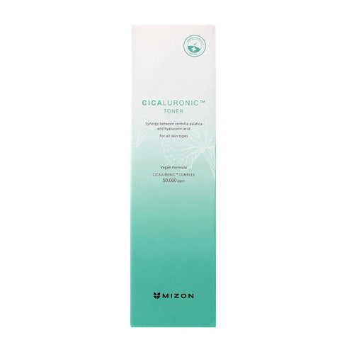 MIZON Cicaluronic TONER with Centella Asiatica and Hyaluronic Acid, Wrinkle Care (150ml/5.07fl oz)