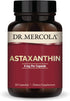 Dr. Mercola Astaxanthin Dietary Supplement, 30 Servings (30 Capsules), 4 mg Per Capsule, Non-GMO Antioxidant Power