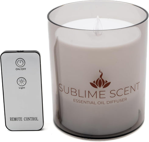 Sublime Scent Flameless Essential Oil Diffuser - Corded. It Features an Easy to use