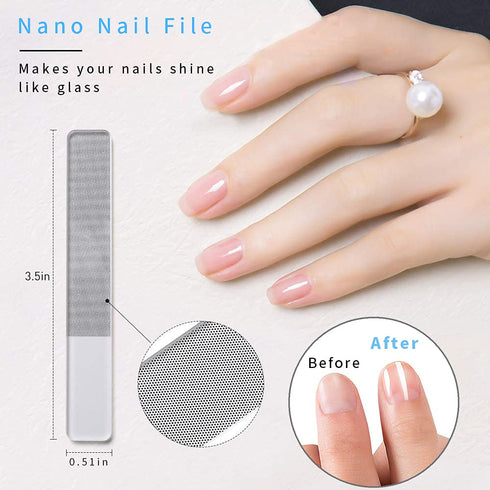 Nail Clippers Set, Fingernail and Toenail Clippers for Thick Nails, Nail Clipper for Men, Women, Seniors