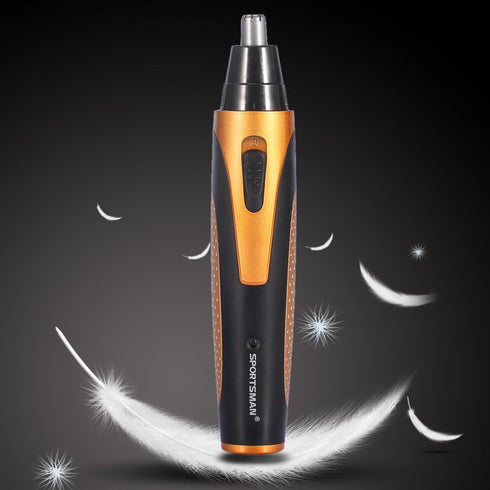 Semme Nose Hair Trimmer - 4-in-1 Rechargeable Cordless Waterproof for Men and Women, with Gift Washing Brush