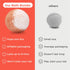 Oatmeal Bath Bomb for Women, Girls & Kids - Scented Vanilla Bubble Bomb with Milk & Honey - USA Made by Two Sisters