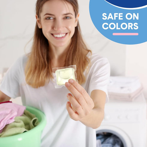 150 Count Liquid Laundry Detergent Soap Pods, Anti Sensitive, Fresh Scented, Ultra Concentrated with Container Box