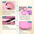 Solid Orthodontic Retainer Case with Magnetic Closure, 1 Pcs Retainer Case + 1 Pcs Aligner Remover Hook + 1 Pcs Brush