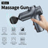 Massage Gun Deep Tissue, Portable with Silent Brushless Motor and 4 Interchangeable Heads for Muscle Relief and