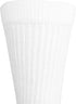 Truform Compression Socks, Men's Crew Length, 15-20 mmHg, White, Small, Pack of 2