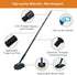 Shower Cleaning Brush with Long Handle, 3 in 1 Tub and Tile Scrubber Brush, 50.4'' Extendable for Bathroom Cleaning