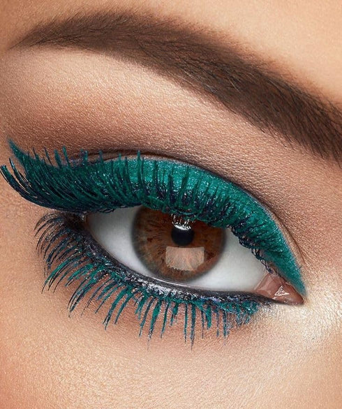 Maydear Dark Green Waterproof Long Lasting Mascara - Smudgeproof Eye Makeup for Women