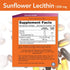 Sunflower Lecithin 1200 mg Soy-Free, Non-GMO - 200 Softgels