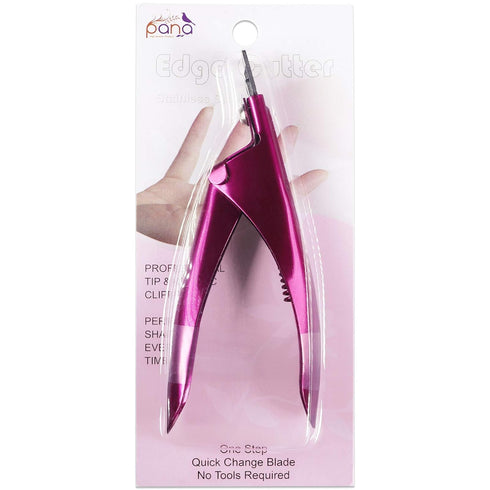 PANA USA Professional Stainless Steel Acrylic Nail Tips Clipper Cutter for False Nails/Fake Nails, Nail Trimmers for