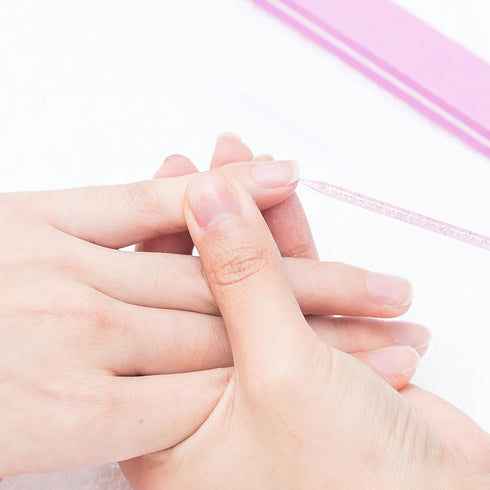 Vaincre 100 PCS Disposable Nail Stick Cuticle Pusher, Double Sided Cleaning Tool for Manicure and Pedicure