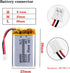 Liter energy battery 3.7V 550mAh 612338 Lipo Battery Rechargeable Lithium ion Polymer Battery Lithium Polymer ion