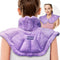 Microwavable Heated Neck Wrap Warmer, Weighted Heating Pad for Neck and Shoulders