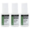 IBD 5-Second Brush On Nail Glue, Strong Quick-Dry Gel for Press Ons and Acrylic Nails, 6g, 3-Pack for Nail Repair