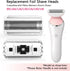 BRL130 BRL140 BRL126 Replacement Foil Head for Philips Women Trimmer Shaver BRL130 BRL140 BRL126/136/146 BRE620 640 650 630-1 Count White