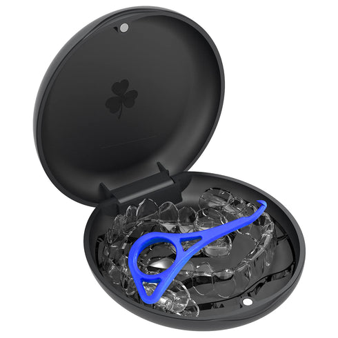 2 Pack Aligner and Retainer Case - ARGOMAX Slim Case Compatible with Invisalign and Orthodontic Storage Holder