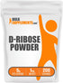 BulkSupplements.com D-Ribose Powder, 5000mg Energy Support Supplement, Unflavored, 1kg (2.2 lbs)