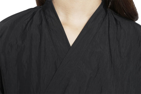 PERFEHAIR Salon Client Gowns, Kimono Style Hair Salon Smocks Capes, 43 Inch Long (Black)