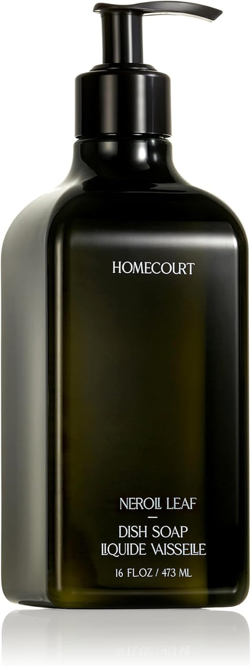 Homecourt Neroli Leaf Dish Soap, 16 oz - Non-Toxic, Cuts Grease and Grime, Safe for People and Pets