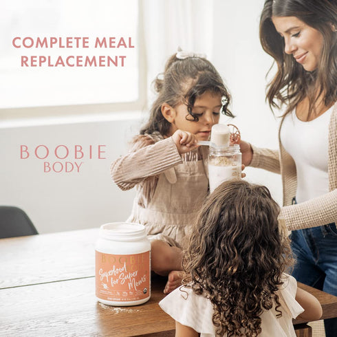 Boobie Body Superfood Protein Meal Replacement Shake, Chocolate Bliss Flavor | 19g Protein, 1 Tub