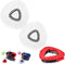 Mop Replacement Heads Combo for Ocedar Easywring 1-Tank System, 2 Pcs & 1 Scrub Brush, Microfiber Spin Mop Replacement