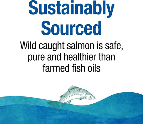 Complete Omega by Natural Factors, Wild Alaskan Salmon Oil, 180 softgels, Supports Heart and Brain Health