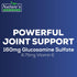 Extra Strength Glucosamine Joint Support Gummy - Joint Health Support & Flexibility for Back, Knees, & Hands