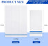 Hunanyume 50 12" 17"(Blue Disposable Paper Hand Towels for Bathroom, Decorative Linen Feel Guest Towels, Soft