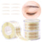 Lorvain 1800 Pieces Breathable Eyelid Tape, 3 Rolls Waterproof Invisible Eye Stickers for Big Eye Decoration