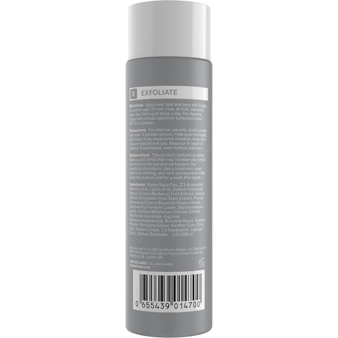 Paula’s Choice 6% Mandelic Acid + 2% Lactic Acid Exfoliant, Gentle Daily AHA for Sensitive Skin, Fragrance-Free