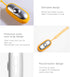 Handheld Relaxation Device, Compact Device, Massage Improves Mood and Focuses Attention, Supports Calmness, Small