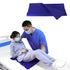 Tubular Slide Sheet for Patient Transfer, 24" x 16" Blue Sliding Draw Sheets for Elderly, Hospital Bed, Home Care