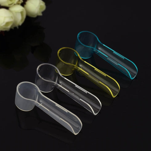 2 Pack Toothbrush Head Covers, Compatible with Oral B Electric Toothbrush Round Heads (White)