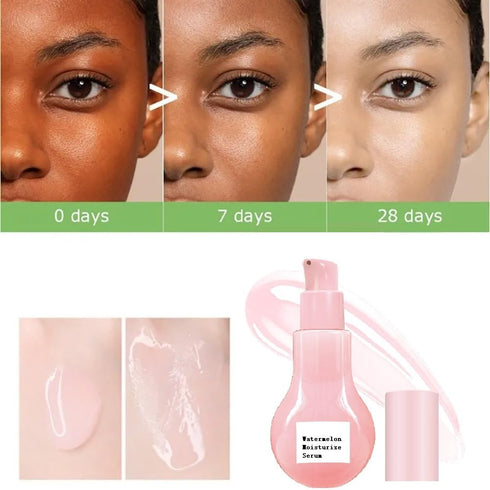 Essence Glow Serum Primer Watermelon Niacinamide Hyaluronic Acid Moisturize Serum.(1 Pcs)