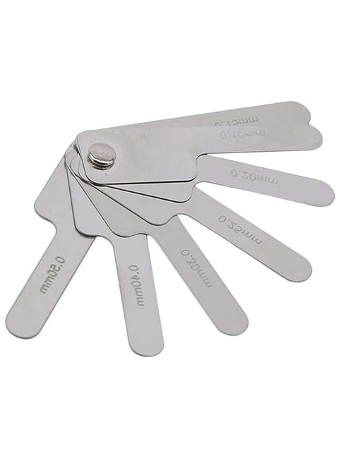 1Pc Silver Dental Orthodontic Interproximal Enamel Reduction Gauge Ruler - Stainless Steel Ipr Tool, Personal