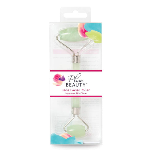 Jade Roller for Face - Improves Blood Circulation and Skin Tone - Reduces Under-Eye Puffiness and Dark Circles