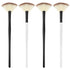 4 Pcs Facial Brushes Fan Mask Brushes, Soft Facial Applicator Tools for Peel Glycolic Mask Makeup