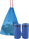 3 Gallon Blue Drawstring Small Trash Bags - 220 Counts Garbage Bags