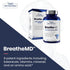 1MD Nutrition BreatheMD, Lung and Respiratory Support Supplement, 60 Ct, with Elderberry and Chromium