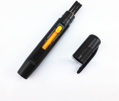 yueton Pen Shape Double Ended Retractable Cleaning Brush - Mini Handheld Portable Magic Dusting Brush