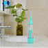 Cordless Water Dental Flosser, Non-Electric Portable Manual Air Pressure Dental Oral Irrigator for Home & Travel