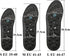 ZUIAI Slimming 41-43) Premium Orthopedic Magnetic Therapy Insoles Weight Loss Arch Support Shoes Pads for Men Women