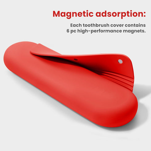 Silicone Electric Toothbrush Travel Case, Manual Toothbrush Travel Cover for Men and Women,Toothbrush Holder