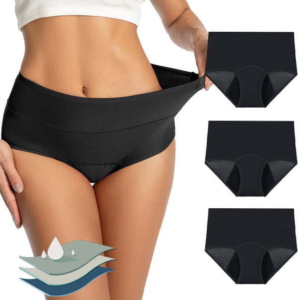 Mordlanka Period Underwear for Women Breathable Menstrual Leakproof Panties