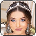 Pearl Tiaras and Crown, Crystal Head Crowns, Rhinestone Princess Tiaras for Bride, Royal Queen Crown for Women