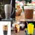 Boba Straws, Smoothies Straw Disposable Extra Large 0.5" 1/2" 12mm Wide Paper Straws for Slushy Jumbo Thick Shakes,
